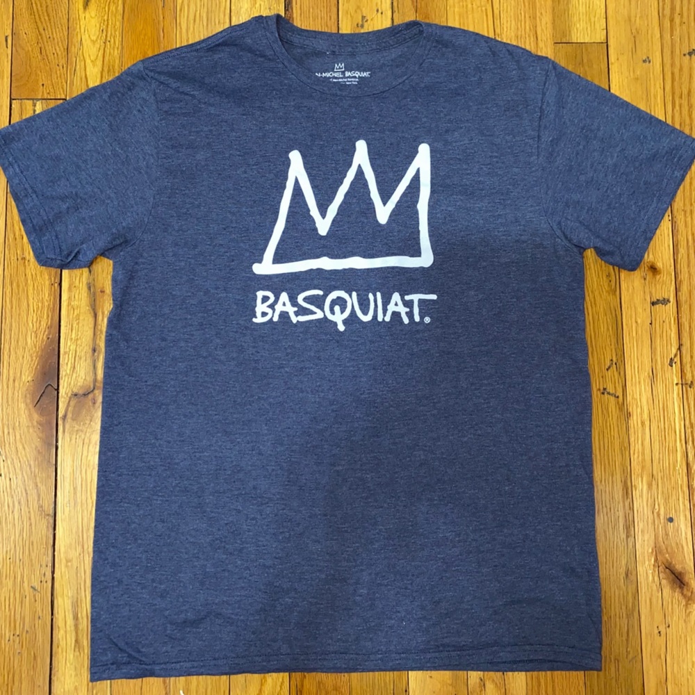 Jean Michel Basquiat Crown Logo Tee